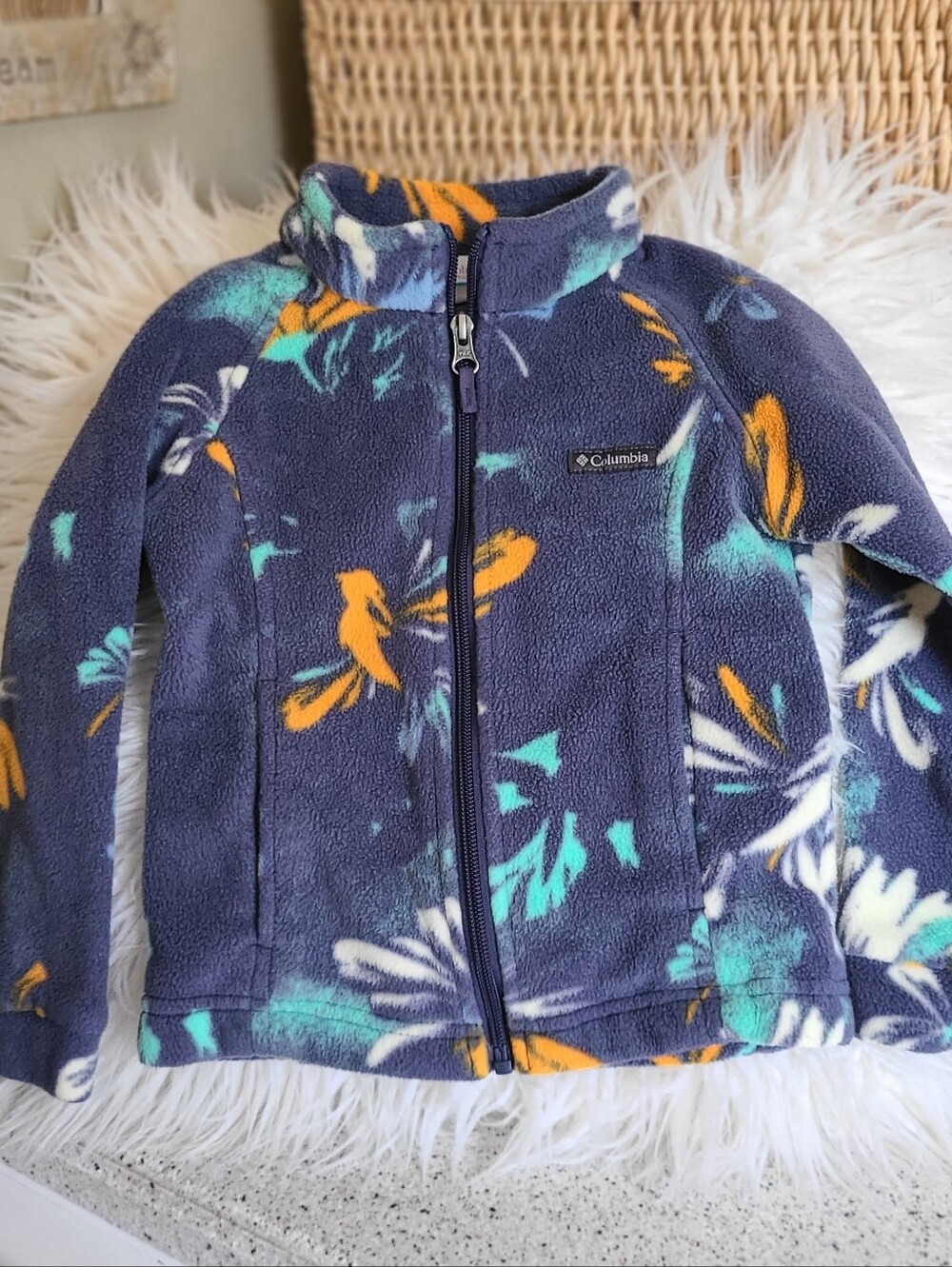Toddler Girl Columbia Fleece Jacket Size 4T